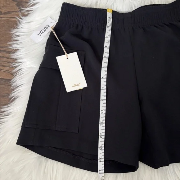 ARITZIA Wilfred Highlight Cargo Short XS Black Shorts New NWT - Picture 11 of 12